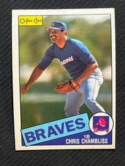 Chris Chambliss #187 Baseball Cards 1985 O Pee Chee Prices