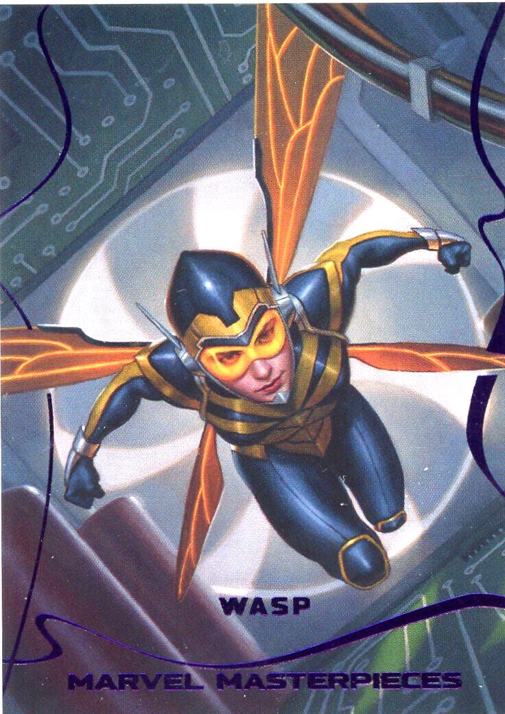 Wasp [Purple Foil] #88 Marvel 2022 Masterpieces