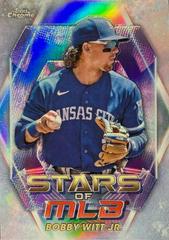 Bobby Witt Jr. #SMLBC-17 Baseball Cards 2023 Topps Stars of MLB Chrome Prices