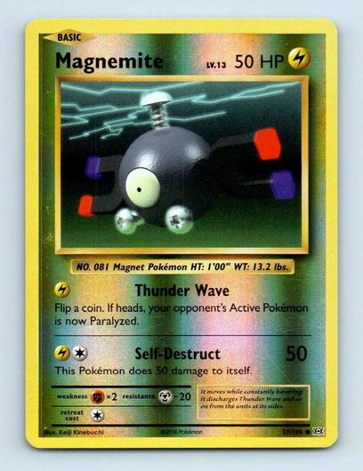 Magnemite [Reverse Holo] #37 Cover Art