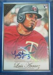 Luis Arraez [Autograph Blue] #135 Baseball Cards 2019 Topps Gallery Prices