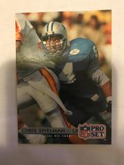 Chris Spielman #170 Football Cards 1992 Pro Set Prices