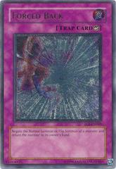Forced Back [Ultimate Rare] YuGiOh Enemy of Justice Prices