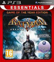 Batman Arkham Asylum [Game Of The Year Edition Essentials] PAL Playstation 3 Prices