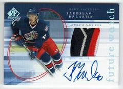 Jaroslav Balastik [Autograph] Hockey Cards 2005 SP Authentic Prices