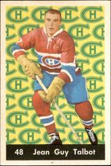 Jean-Guy Talbot #48 Hockey Cards 1961 Parkhurst Prices
