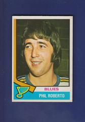 Phil Roberto #208 Hockey Cards 1974 O-Pee-Chee Prices