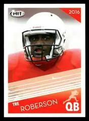 Tre Roberson #82 Football Cards 2016 SAGE HIT Prices