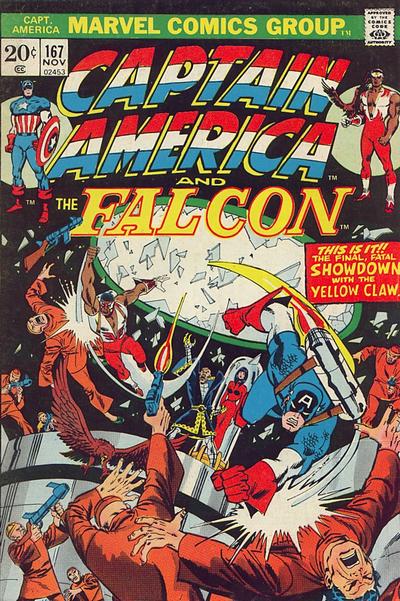 Captain America #167 (1973) Comic Books Captain America