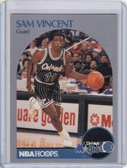 Sam Vincent [Vincent Dribbling] #223 Basketball Cards 1990 Hoops Prices