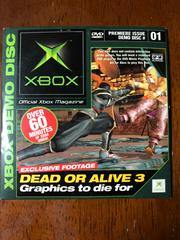 Front Of Cardboard Sleeve  | Official Xbox Magazine Demo Disc 1 Xbox
