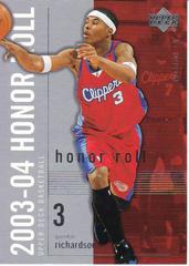 Quentin Richardson Basketball Cards 2003 Upper Deck Honor Roll Prices