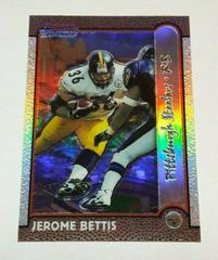 Jerome Bettis [Interstate Refractor] #110 Football Cards 1999 Bowman Chrome Prices
