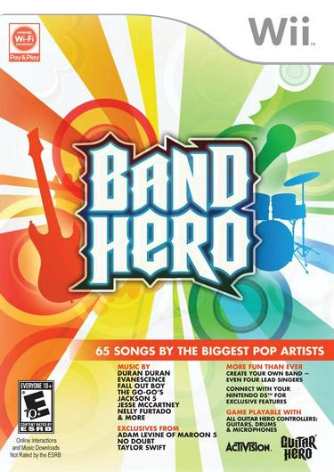 Band Hero Cover Art