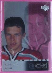 Dany Heatley [Die Cut] Hockey Cards 2000 Upper Deck Ice Prices
