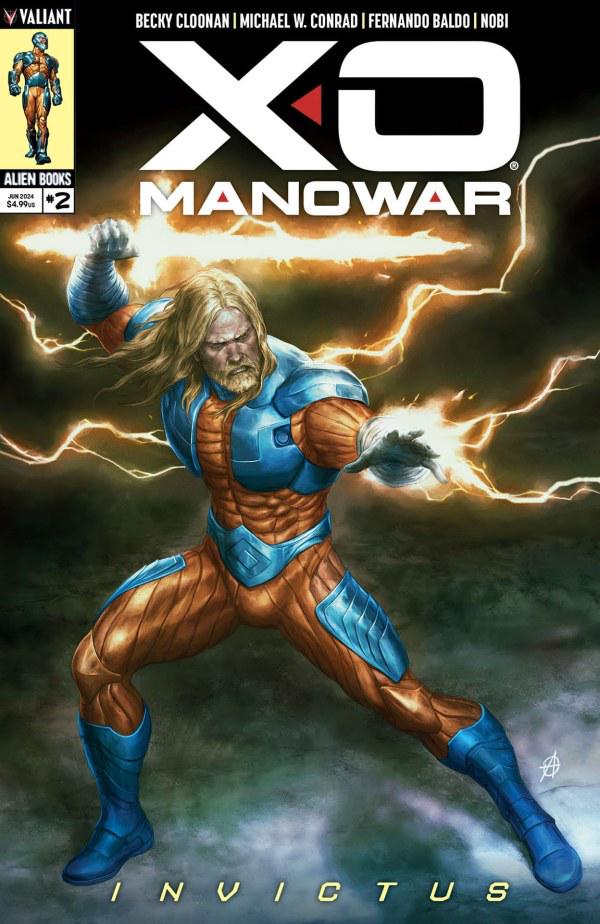 X-O Manowar: Invictus [Alessio] #2 (2024) Comic Books X-O Manowar: Invictus