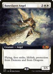 Baneslayer Angel [Extended Art Foil] Magic Core Set 2021 Prices