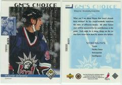 Wayne Gretzky [Choice Reserve] #225 Hockey Cards 1998 UD Choice Prices