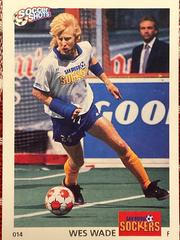 Wes Wade #14 Soccer Cards 1991 Soccer Shots MSL Prices
