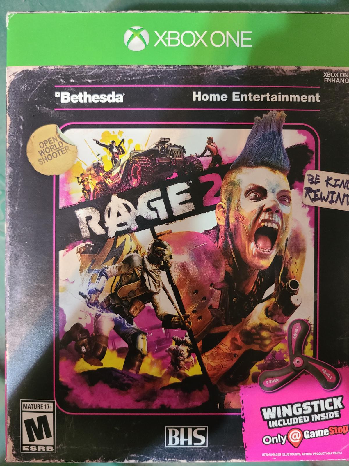 Rage 2 [GameStop Wingstick Edition] Xbox One