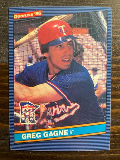 Greg Gagne | Ungraded | 1986 Donruss