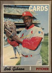 Bob Gibson Baseball Cards 1970 Topps Prices