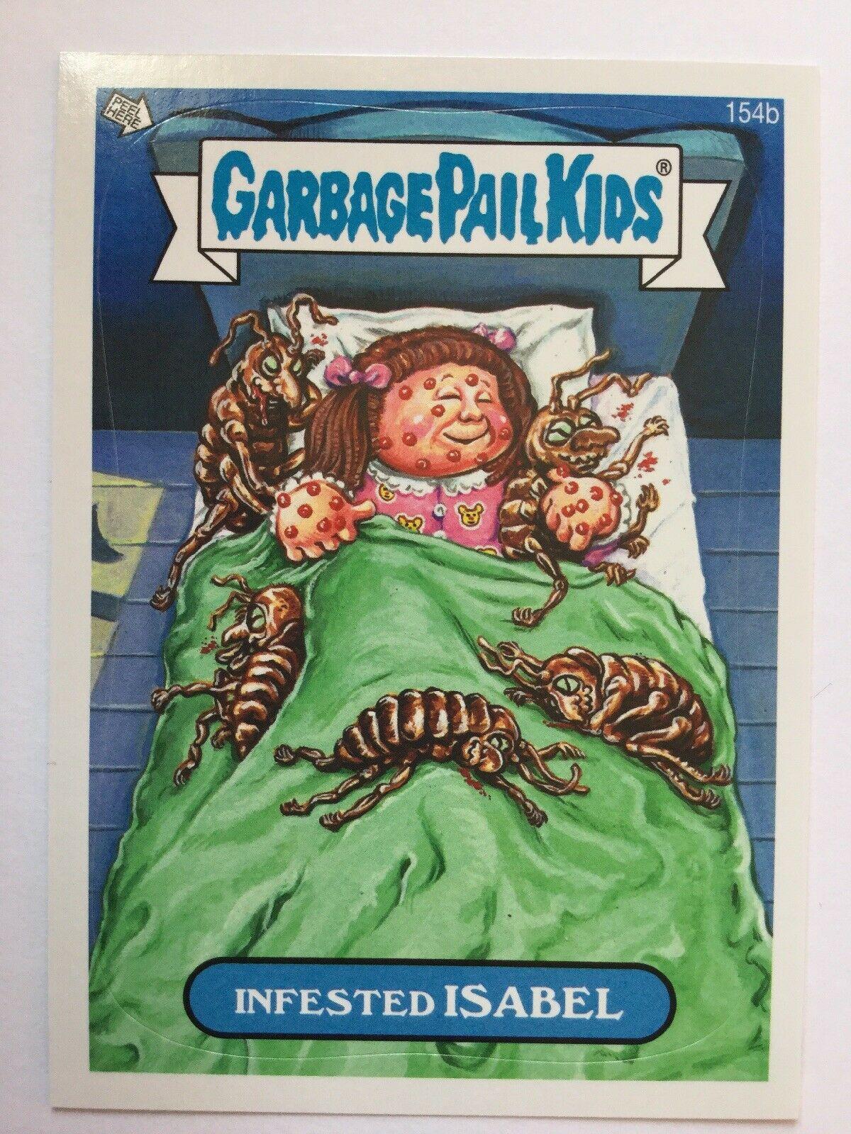 Infested ISABEL #154b 2013 Garbage Pail Kids