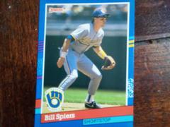 Bill spiers #310 Baseball Cards 1991 Donruss Prices