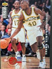 shawn kemp #203 Basketball Cards 1994 Upper Deck Prices