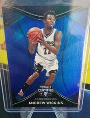 Andrew Wiggins [Blue] #96 Basketball Cards 2017 Panini Totally Certified Prices
