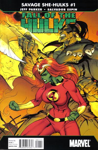 Fall of the Hulks: The Savage She-Hulks #1 (2010) Comic Books Fall of the Hulks