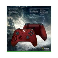 Box Back | Xbox One Gears of War 4 Wireless Controller Xbox One