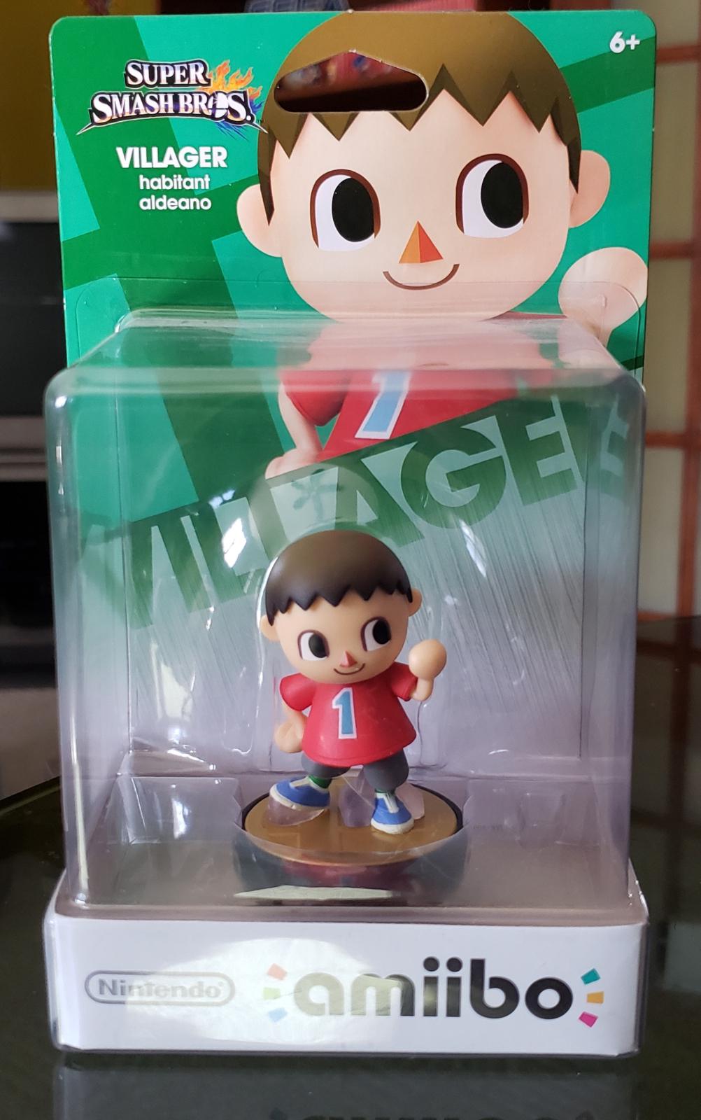 Villager | New Item, Box, and Manual | Amiibo