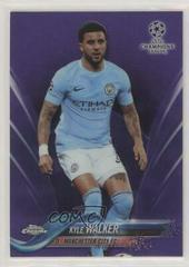 Kyle Walker [Purple Refractor] #3 Soccer Cards 2017 Topps Chrome UEFA Champions League Prices