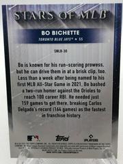 Back Of Card | Bo Bichette Baseball Cards 2022 Topps Stars of MLB