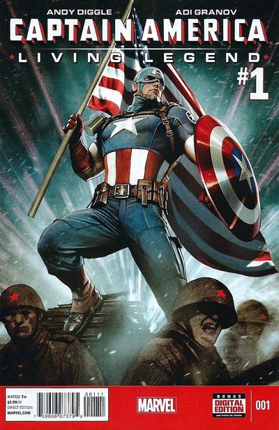 Captain America: Living Legend #1 (2013) Comic Books Captain America: Living Legend