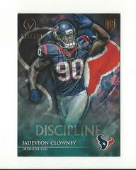 Jadeveon Clowney [Discipline] #1 Football Cards 2014 Topps Valor Prices