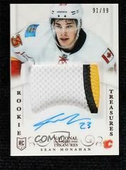 Sean Monahan [Autograph Patch] #211 Hockey Cards 2013 Panini National Treasures Prices