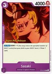Sasaki [Super Pre-release] ST04-006 One Piece Starter Deck 4: Animal Kingdom Pirates Prices