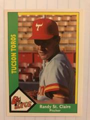 Randy St. Claire Baseball Cards 1990 CMC Tucson Toros Prices