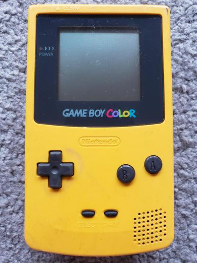 Game Boy Color Yellow photo