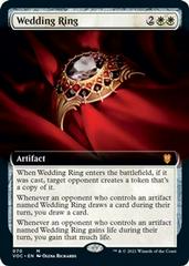 Wedding Ring [Extended Art] Magic Innistrad: Crimson Vow Commander Prices