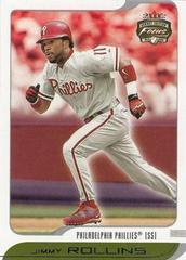 Jimmy Rollins #98 Baseball Cards 2002 Fleer Focus JE Prices