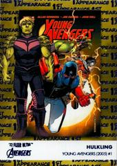 Hulkling [Blue Foil] Marvel 2022 Ultra Avengers 1st Appearances Prices