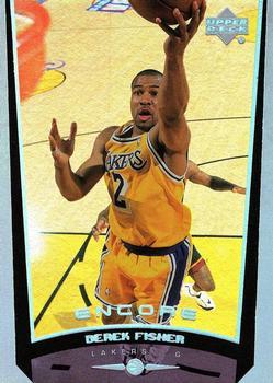 Derek Fisher #41 Basketball Cards 1998 Upper Deck Encore