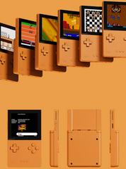 Promo Art | Analogue Pocket [Orange Spice] GameBoy