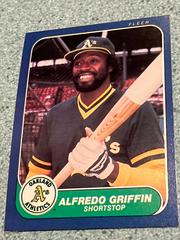 Alfredo Griffin #417 Baseball Cards 1986 Fleer Prices