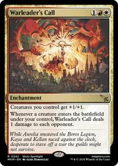 Warleader's Call [Foil] Magic Murders at Karlov Manor Prices