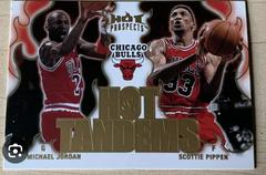 Michael Jordan, Scottie Pippen #HT-2 Basketball Cards 2008 Fleer Hot Prospects Hot Tandems Prices