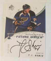 T. J. Oshie [Autograph] Hockey Cards 2008 SP Authentic Prices